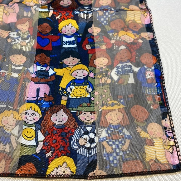 Kids Characters Smile I love bread Characters Scarf Multicolour - Picture 7 of 8
